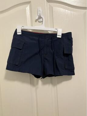 Y2K Old Navy Navy Blue Cargo Shorts Size 4
